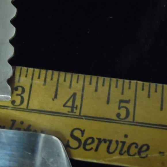 LAST MARKDOWN MID CENTURY WALNUT VERNA JAPAN  ADVERTISING STAINLESS STEEL - Picture 3 of 9